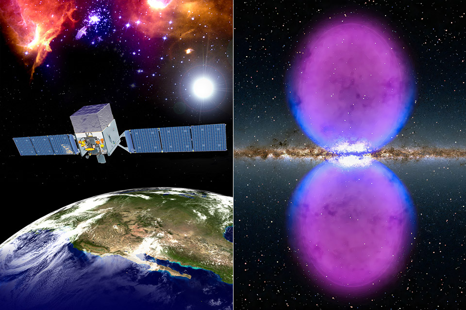 Milky Way Galaxy Cold Fermi Bubbles