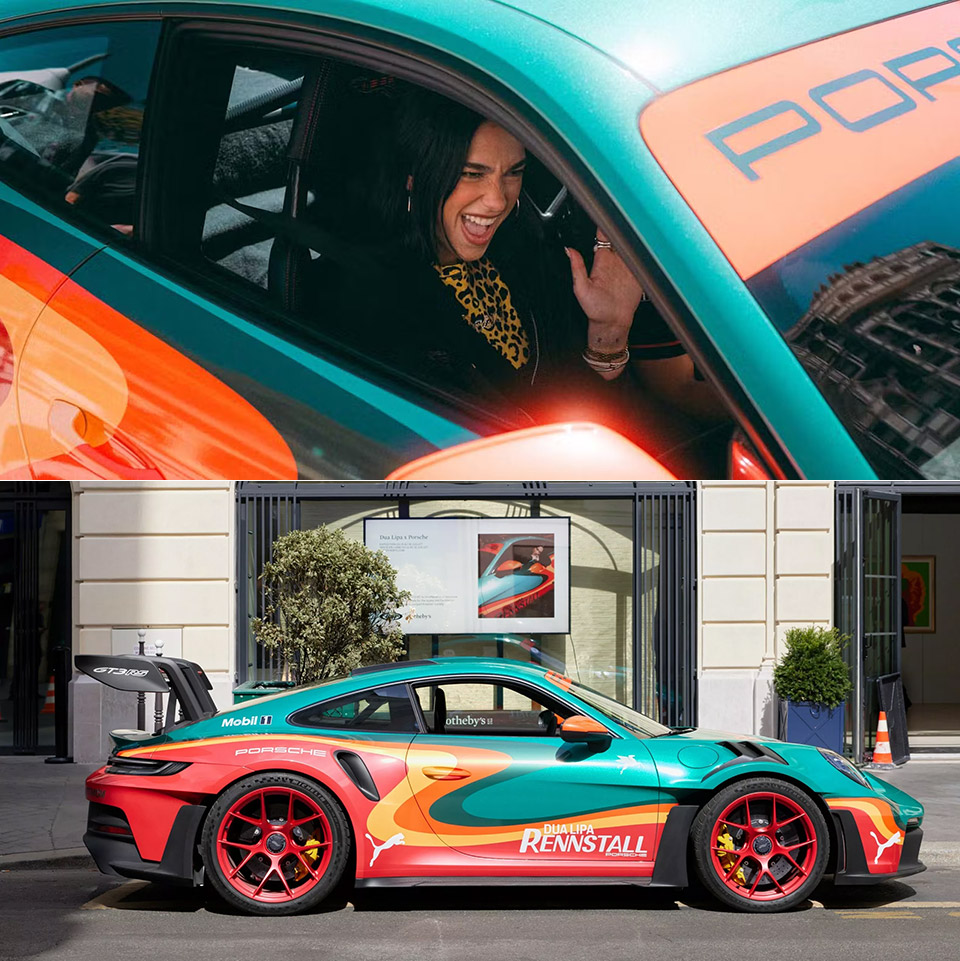 Dua Lipa Porsche 911 GT3 RS For Sale Goodwood