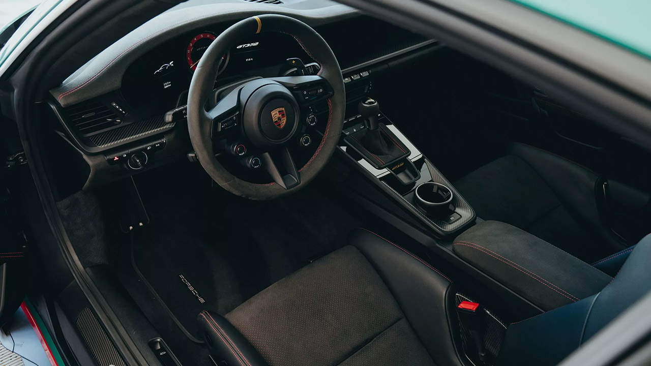 Dua Lipa Porsche 911 GTS RS Interior