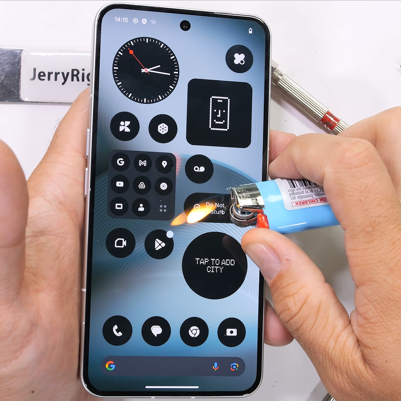JerryRigEverything Nothing Phone 3 Teardown