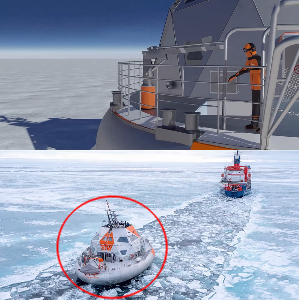 Tara Polar Station Arctic Research