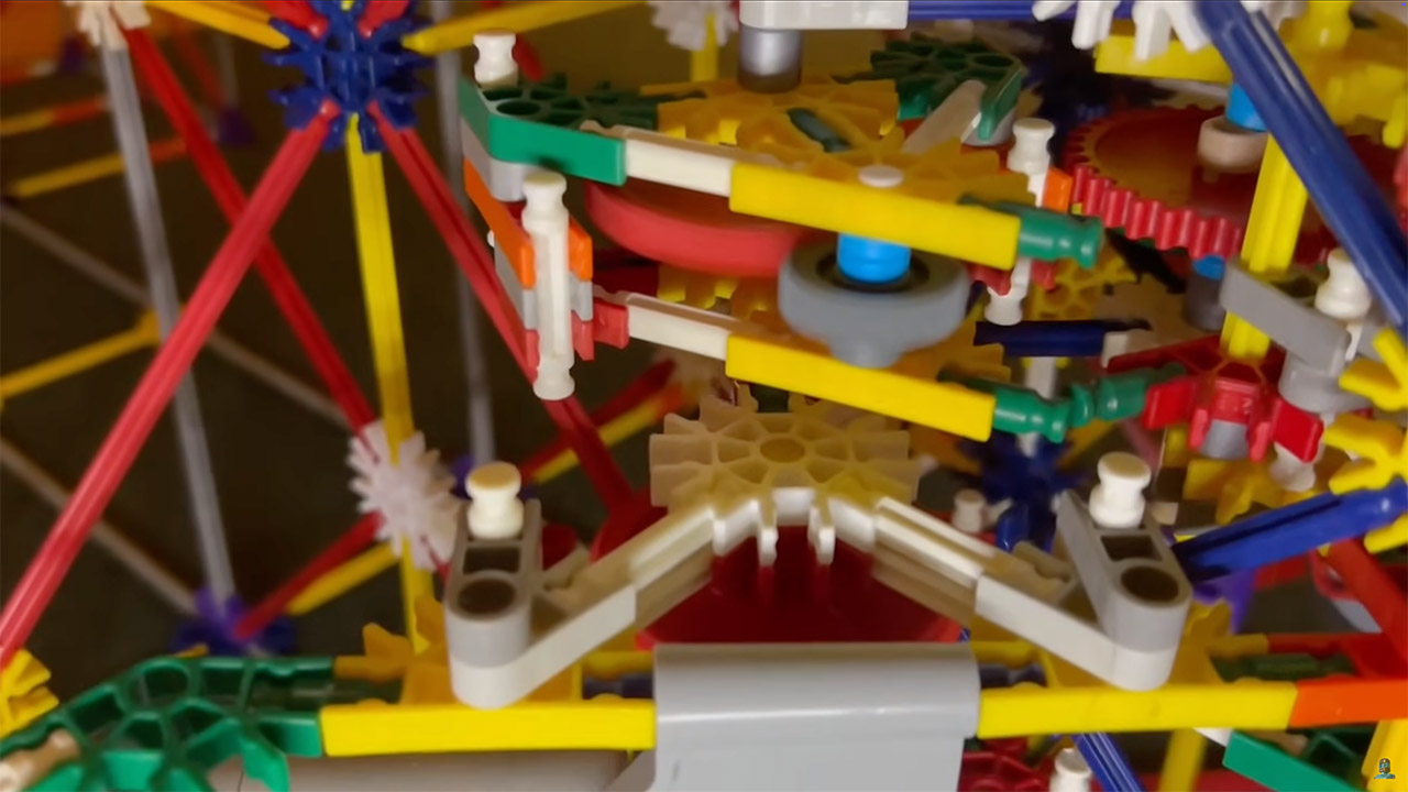 K'NEX 8-Bit Mechanical Computer Build