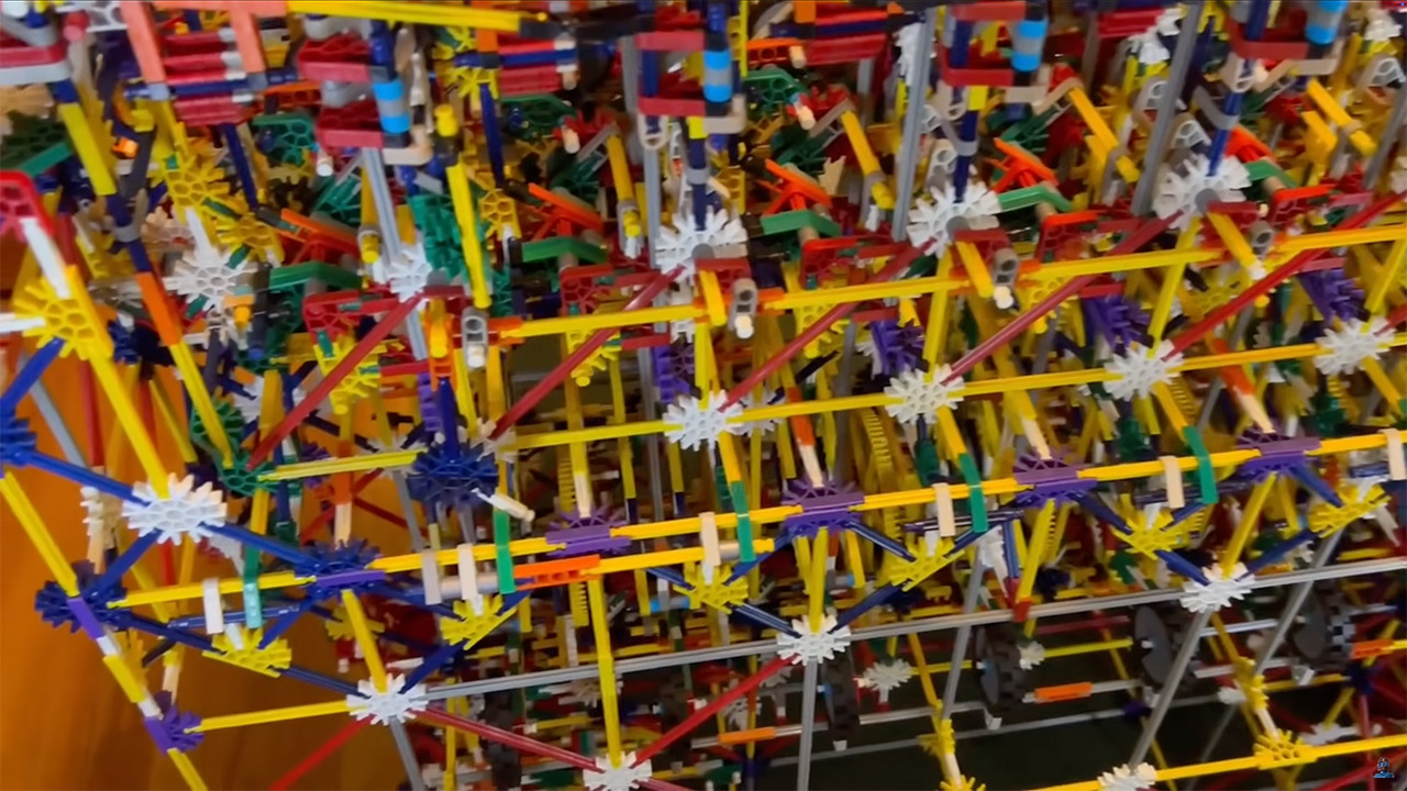K'NEX 8-Bit Mechanical Computer Build