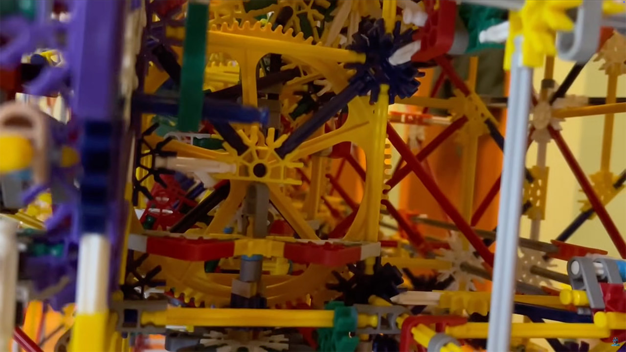 K'NEX 8-Bit Mechanical Computer Build