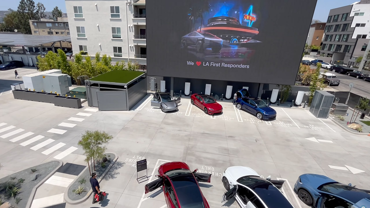 Tesla Drive-In Diner
