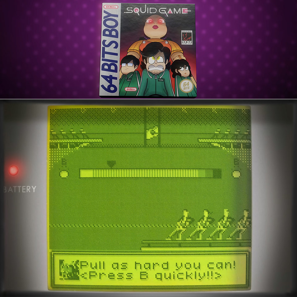 Squid Game Demake Nintendo Game Boy