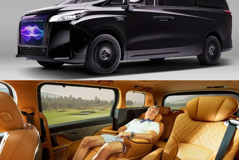 Faraday Future FX Super One Electric Minivan