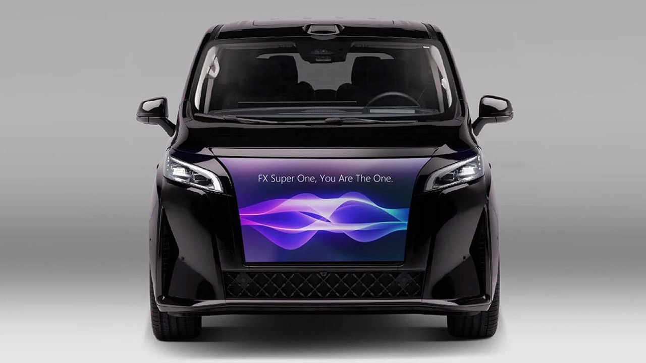 Faraday Future FX Super One Electric Minivan