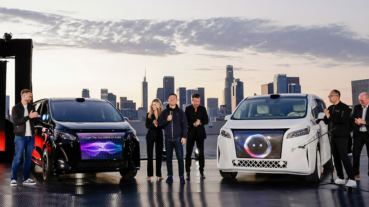 Faraday Future FX Super One Electric Minivan