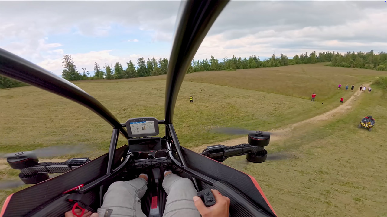 Jetson ONE eVTOL Test Flight Mt. Luban