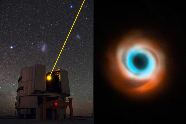 Newborn Planet ESO Very Large Telescope