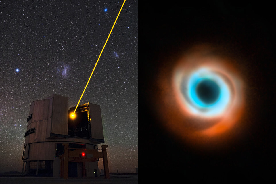 Newborn Planet ESO Very Large Telescope
