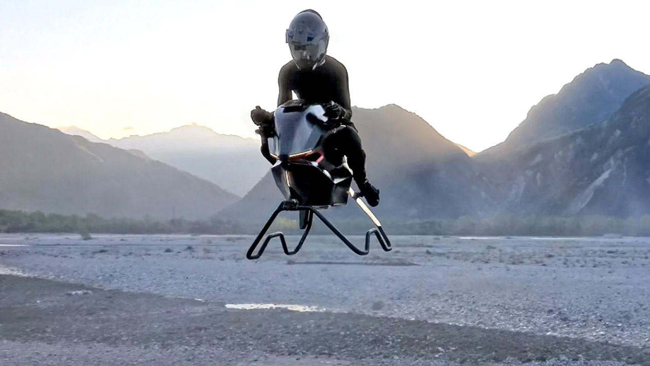 Tomasz Patan Volonaut Airbike Test Flight Jetson ONE