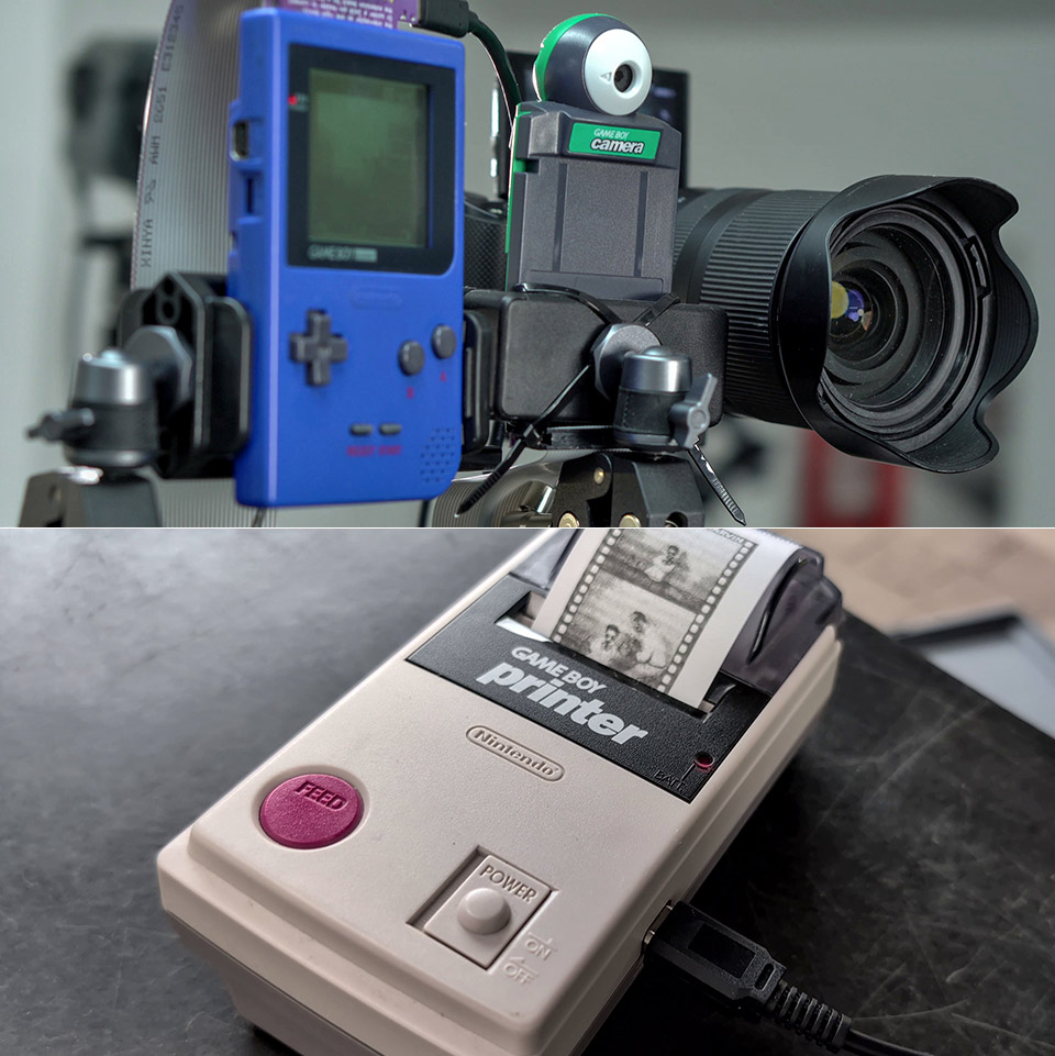 Game Boy Camera Photo Booth
