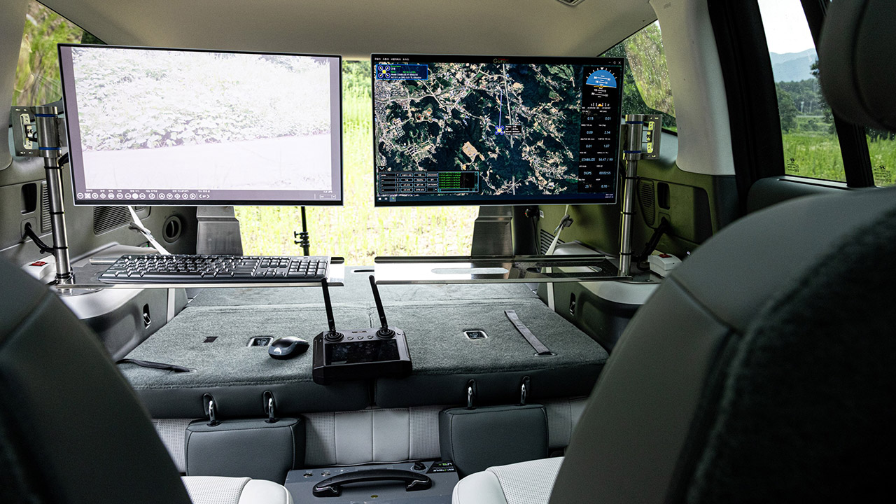 Hyundai IONIQ 9 Seed Ball Drone Station Reforestation