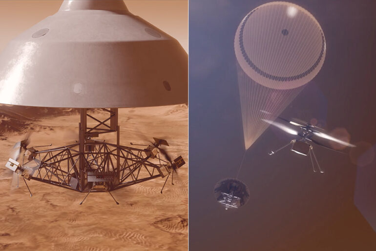 NASA JPL Aerovironment Skyfall Mission Mars Helicopters