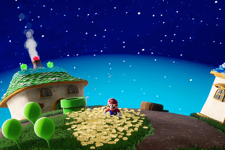 Fan Super Mario Galaxy Tech Demo Unreal Engine 5