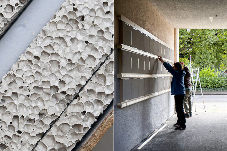 EMPA Mineral Foam Sound Absorbing Material