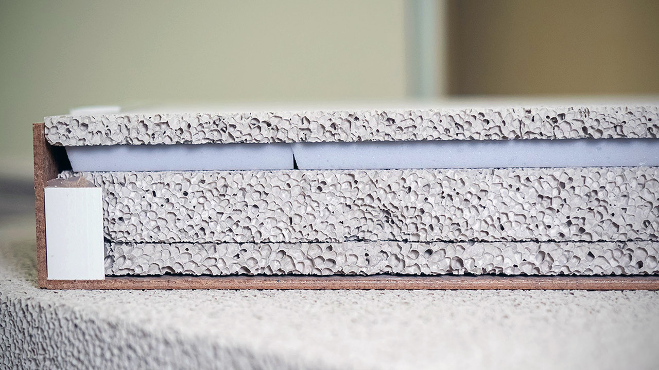EMPA Mineral Foam Sound Absorbing Material