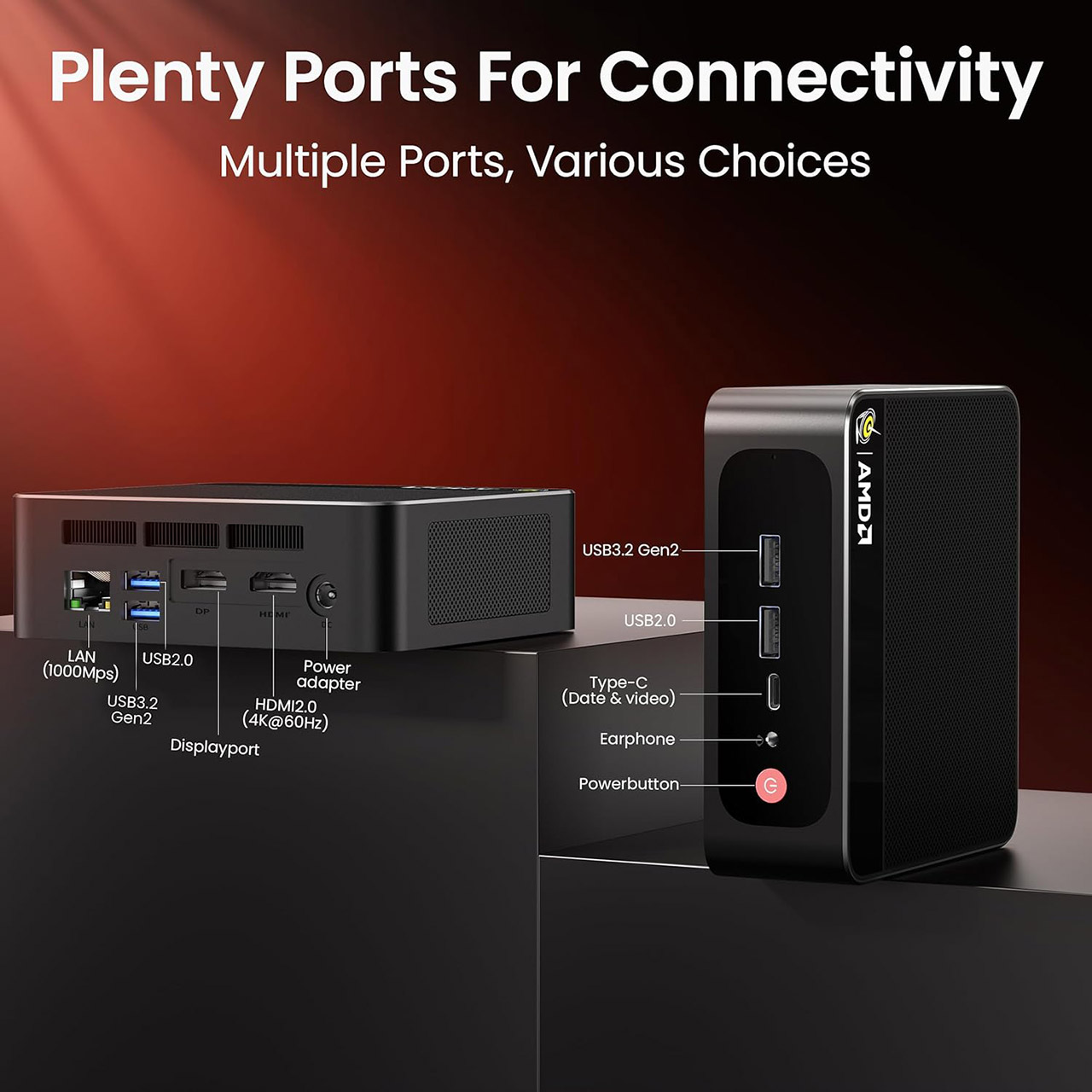 Beelink SER5 Max Mini PC 6800U