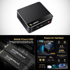 Beelink SER5 Max Mini PC 6800U