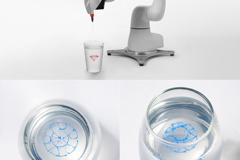 Suntory Lidris Robot Paint Drinks