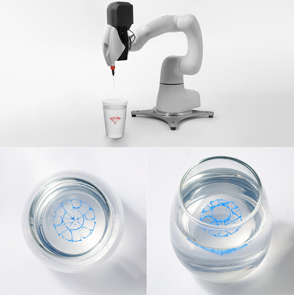 Suntory Lidris Robot Paint Drinks