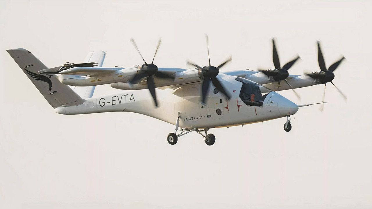 Vertical Aerospace VX4 Air Taxi eVTOL Flight Airport