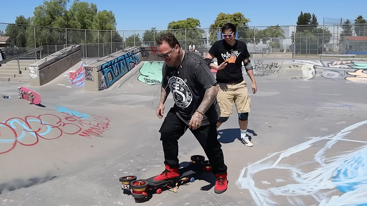 Allen Pan Auto-Trick Skateboard Flip Tony Hawk