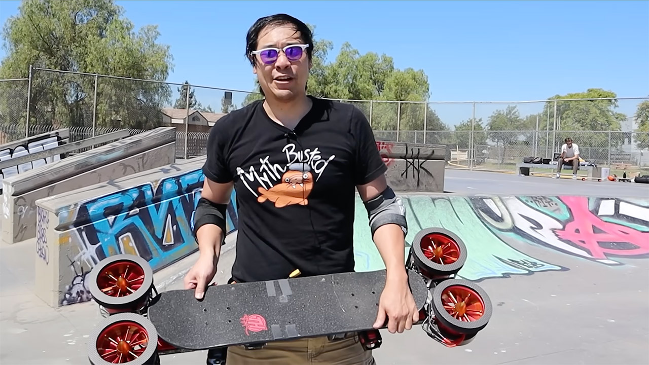 Allen Pan Auto-Trick Skateboard Flip Tony Hawk