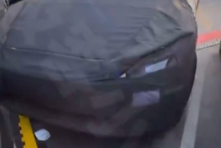 Tesla Budget Model Y China Spy Shot Leak