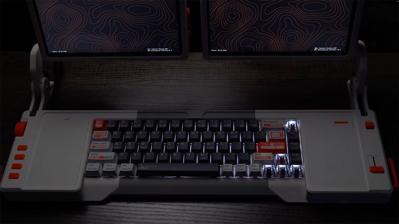 Sector 07 Dual-Screen RPI DEV Cyberdeck
