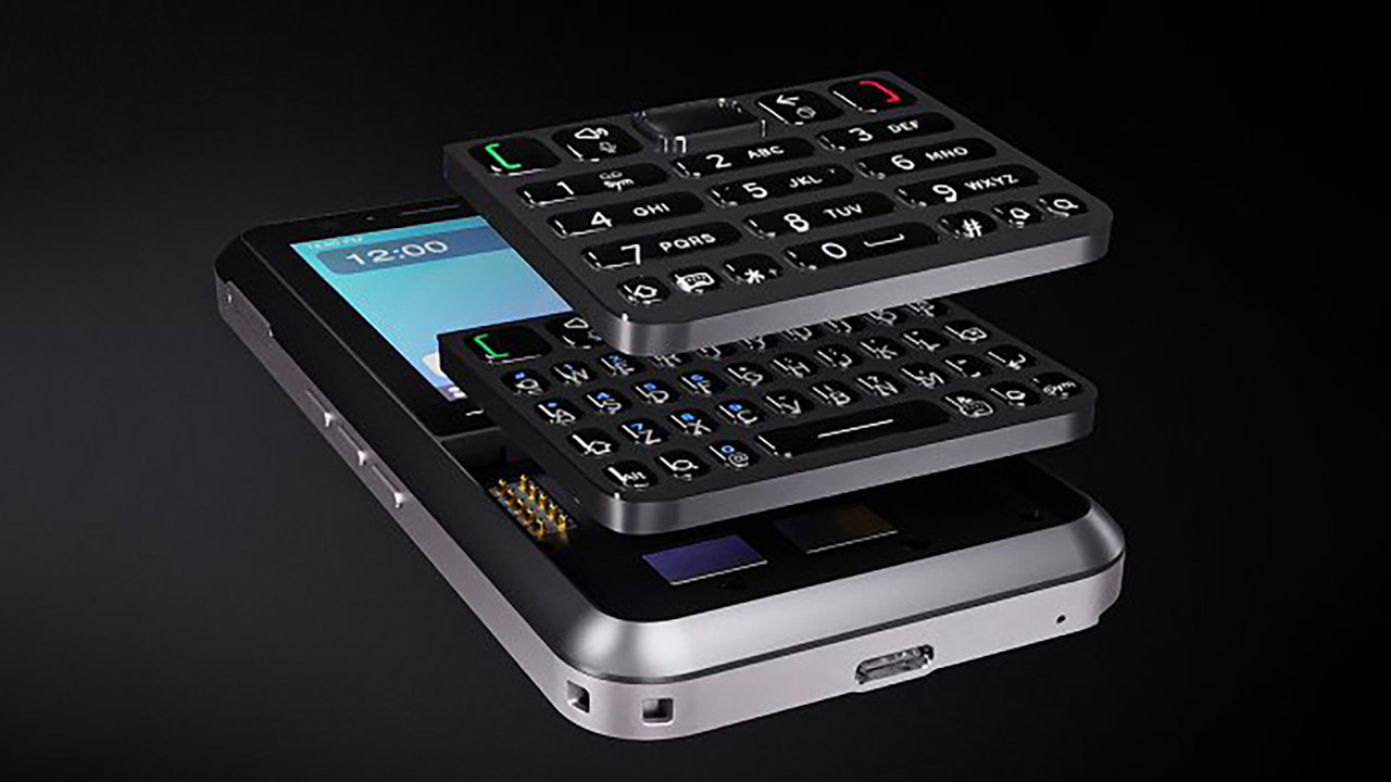 Keyphone Modular Phone Swappable Keyboard