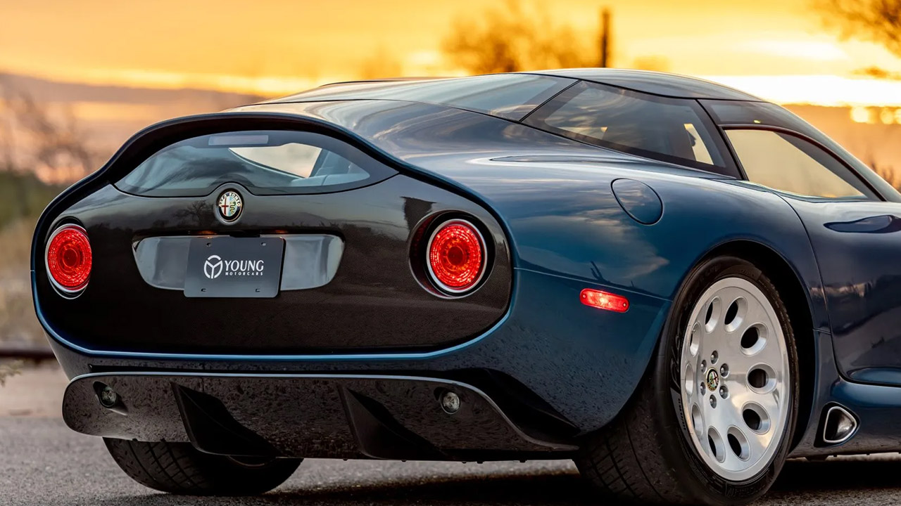 2010 Alfa Romeo TZ3 Stradale Zagato Rear Hatch