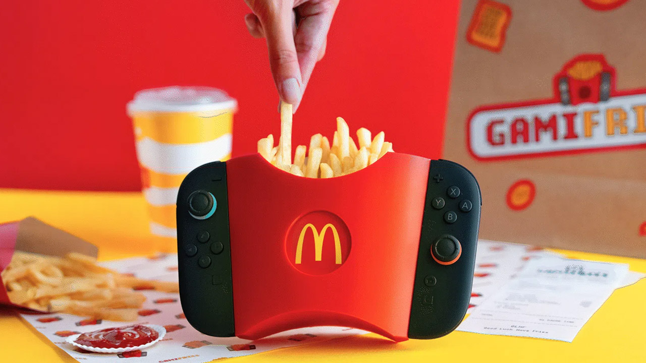 GamiFries 3D-Printed Nintendo Switch 2 Accessory McDonalds