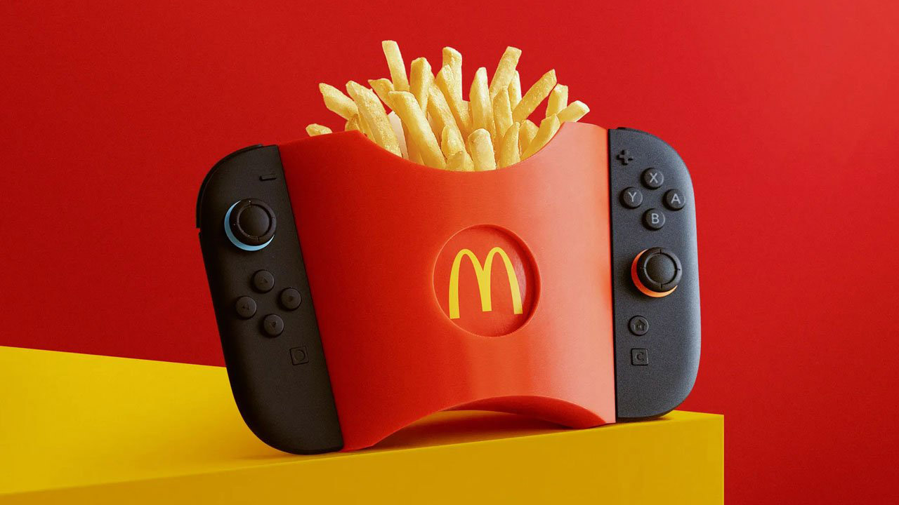 GamiFries 3D-Printed Nintendo Switch 2 Accessory McDonalds