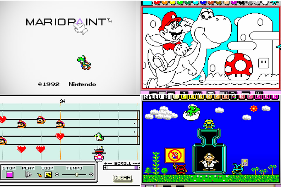 Mario Paint SNES Nintendo Switch Online