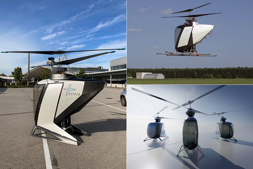 FlyNow eCopter eVTOL Electric Helicopter 
