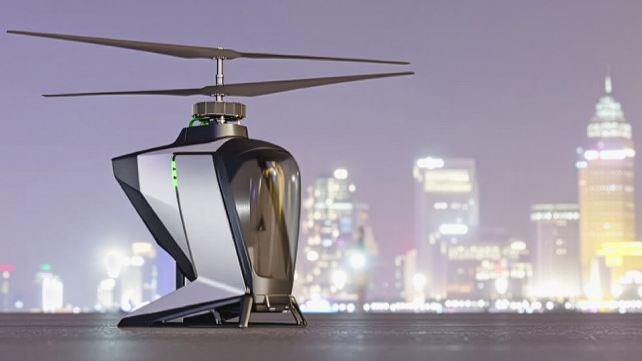 FlyNow eCopter eVTOL Electric Helicopter