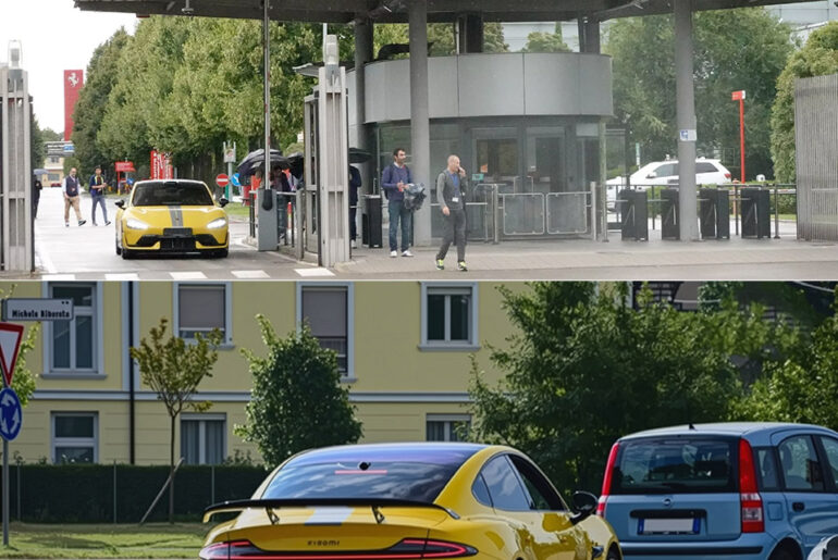 Xiaomi SU7 Ultra Ferrari Factory Maranello