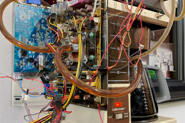 Coffeematic PC Coffee Maker Computer