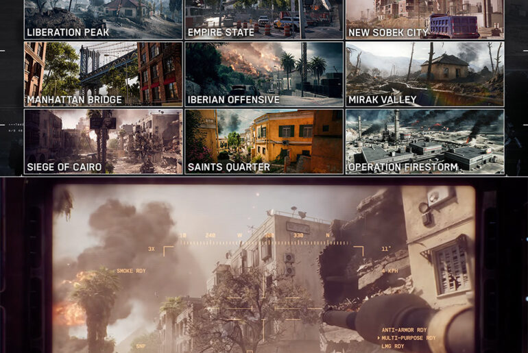EA Battlefield 6 Multiplayer Maps