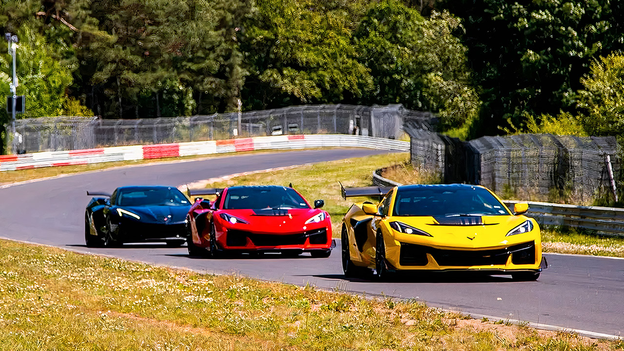 Chevy Corvette ZR1X America's Fastest Car Nurburgring