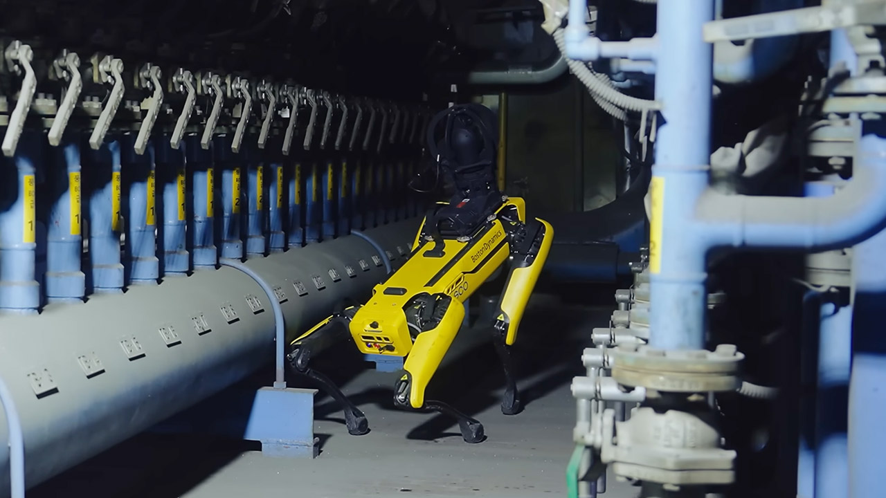 Boston Dynamics Spot Steel Maker POSCO Factory