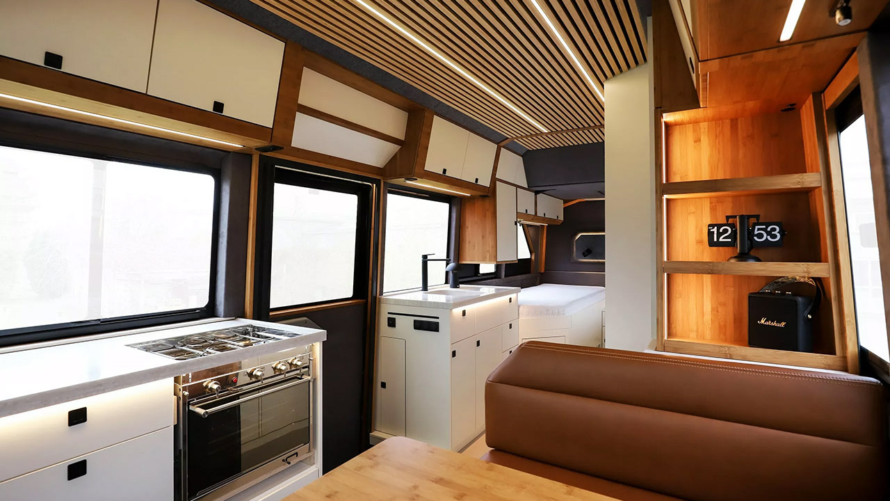 Torsus Liberra RV Overlander Expedition Vehicle Interior