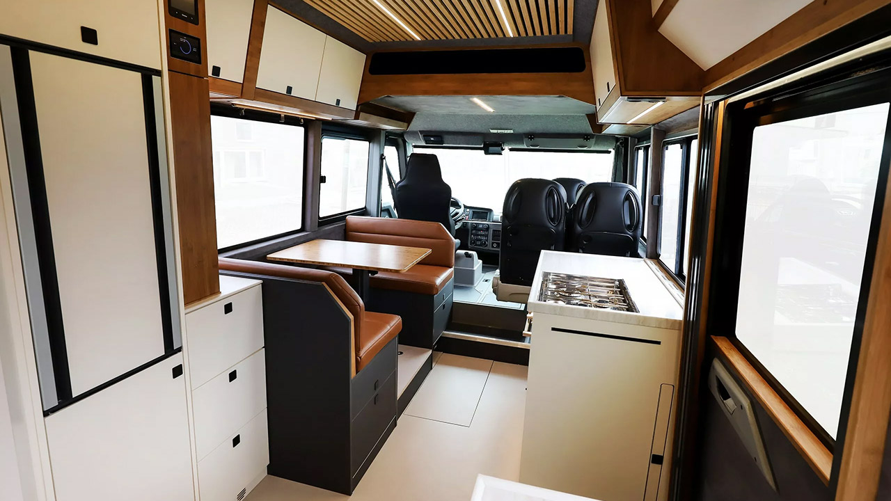 Torsus Liberra RV Overlander Expedition Vehicle Interior