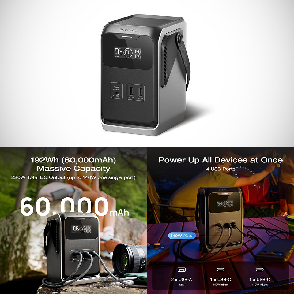 EcoFlow TRAIL 200 DC-Only Power station