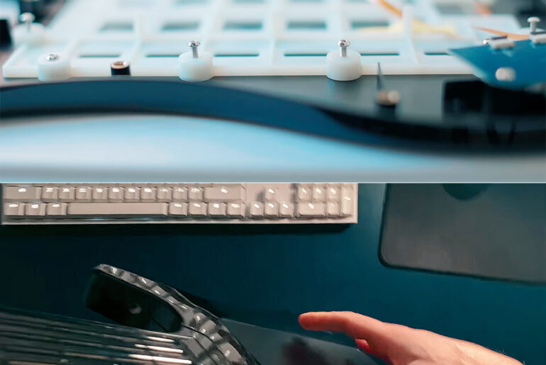 Futuristic Guitar No Strings Stringless