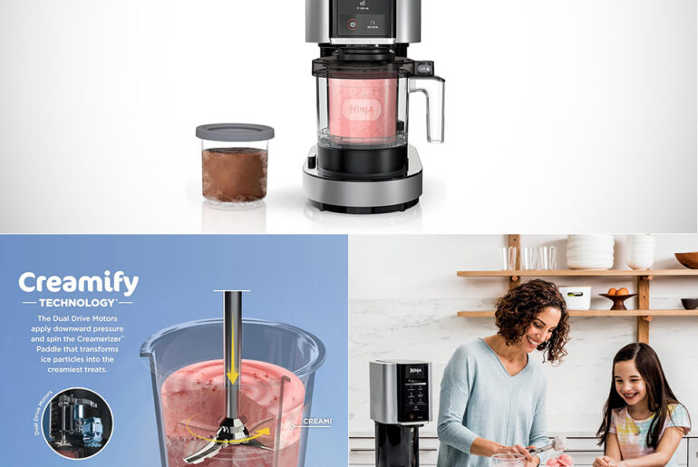 Ninja NC301 CREAMi Ice Cream Maker