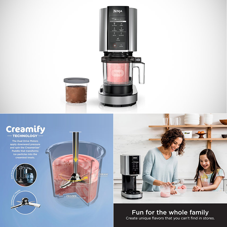 Ninja NC301 CREAMi Ice Cream Maker